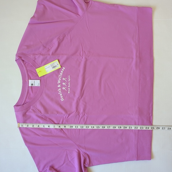 NWT All in Motion French Terry Crew Neck Sweatshirt Plus 3X Purple Thumb Holes - Picture 16 of 16
